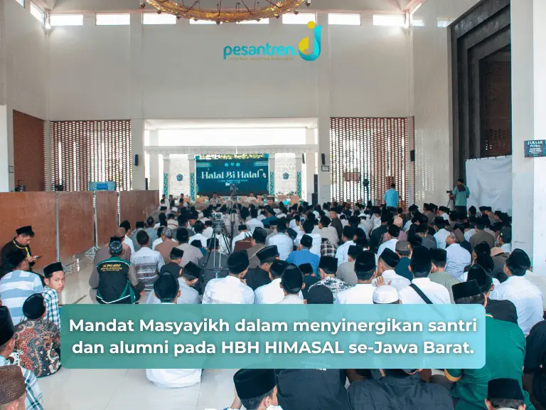 Mandat Masyayikh dalam menyinergikan santri dan alumni pada HBH HIMASAL se-Jawa Barat.