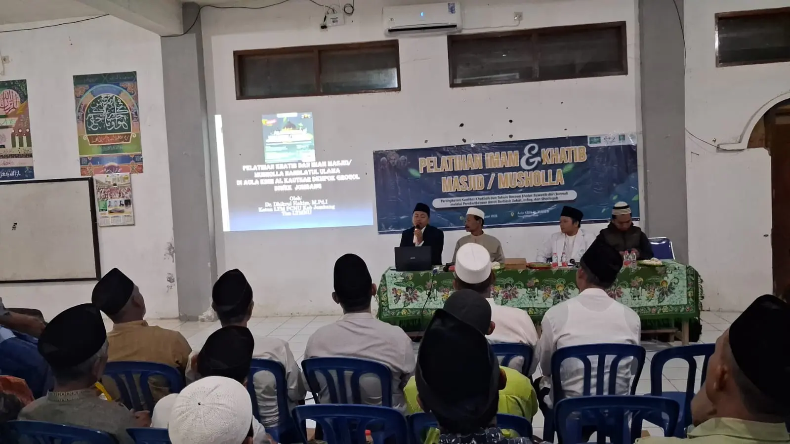 Perkuat Peran Masjid dan Musholla, NU Desa Grogol Latih Imam dan Khatib Berbasis Pemberdayaan Umat
