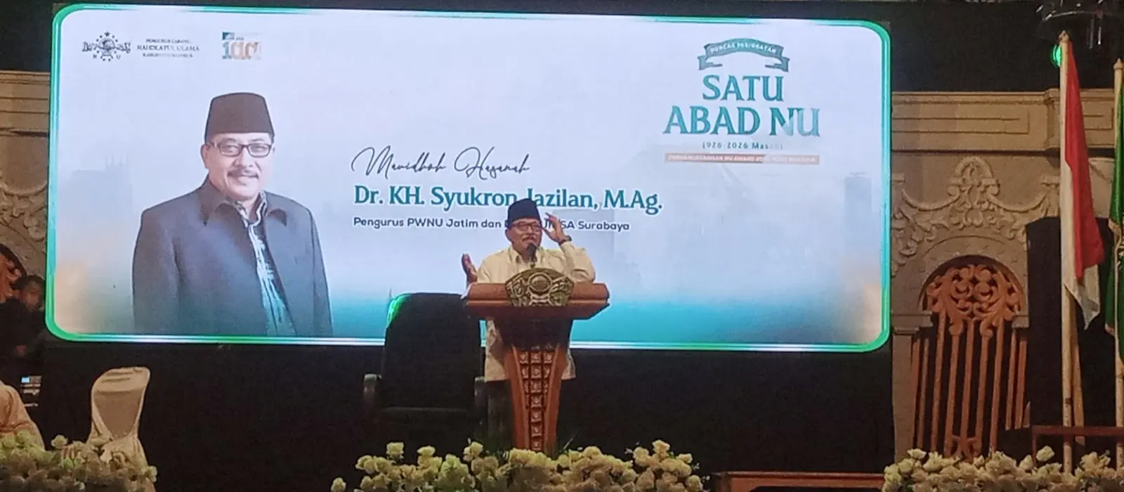 PCNU Nganjuk Gelar Puncak Satu Abad NU, 1.500 Undangan Hadiri Acara di Rejoso