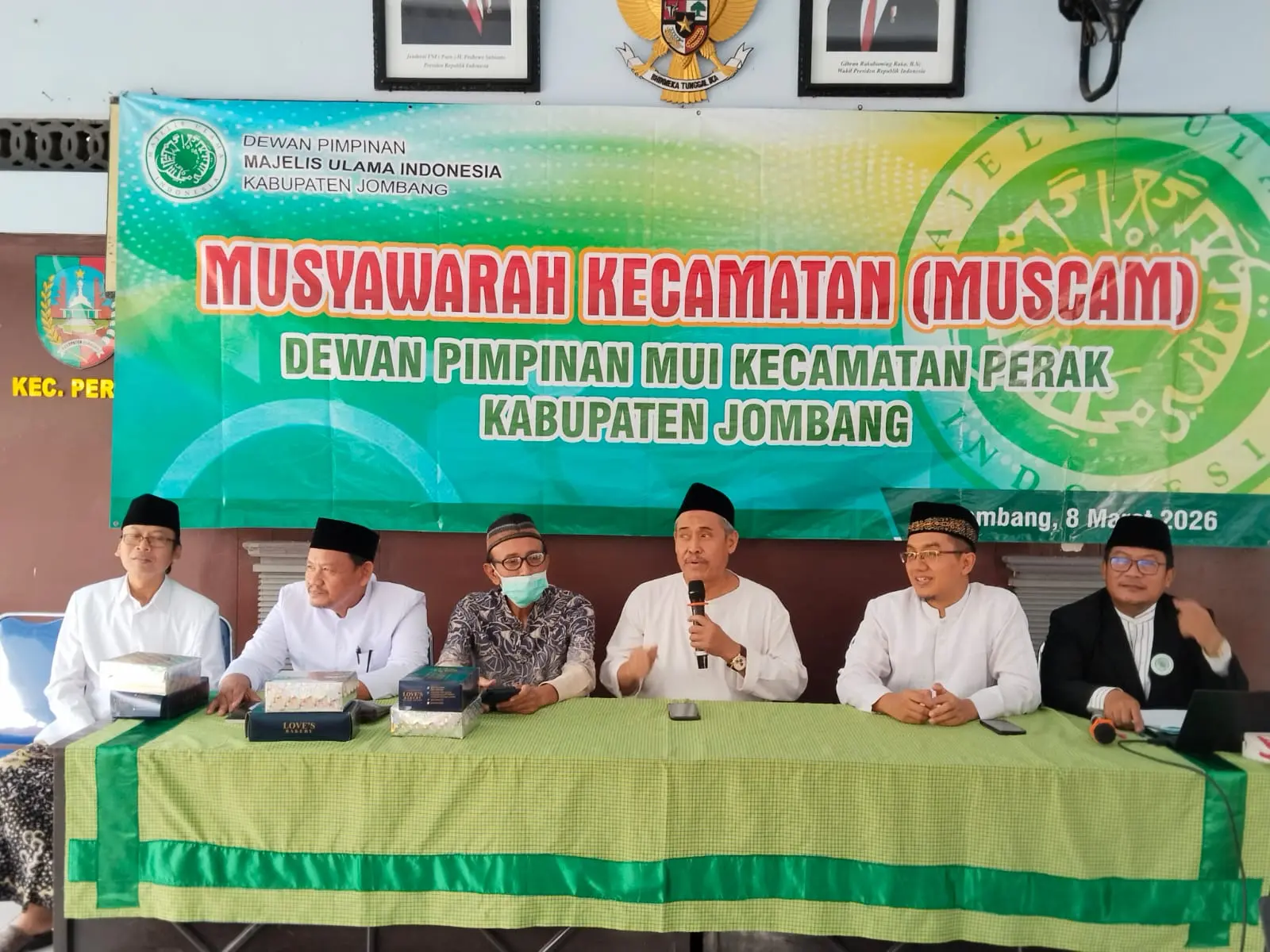 Gelar Muscam, KH Haris Munawir Terpilih Sebagai Ketua MUI Perak