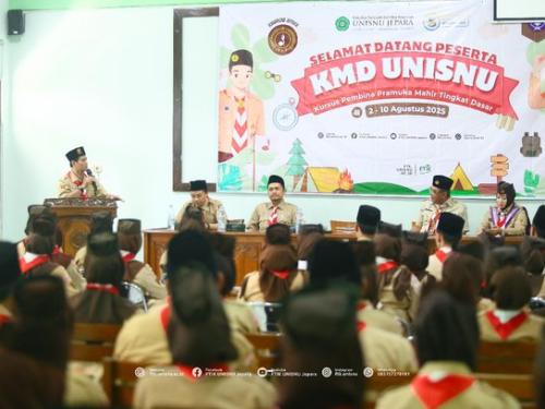 KMD UNISNU Jepara: Cetak Pembina Pramuka Berkarakter Aswaja, Siap Wujudkan Astacita dan Indonesia Emas 2045