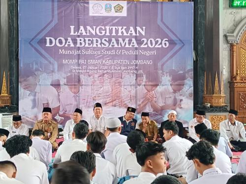 MGMP PAI SMAN Jombang Gelar Istigosah, Bekali Siswa Hadapi Ujian Akhir