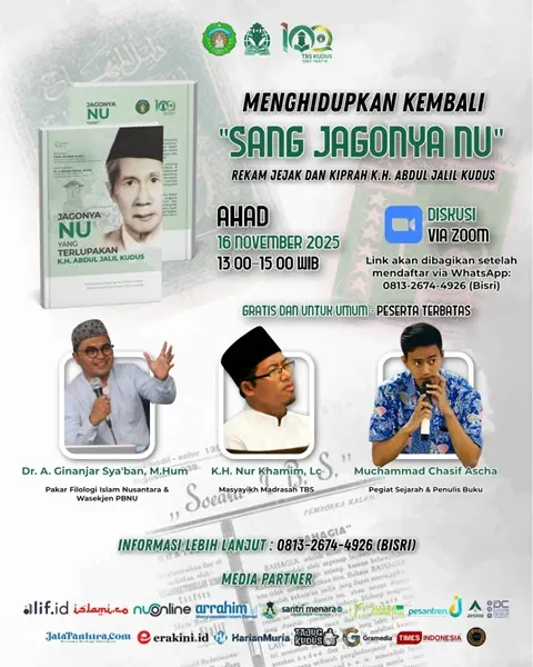 Kenang 'Jagonya NU': Tasywiqut Turots TBS Kudus Adakan Diskusi Publik K.H. Abdul Jalil