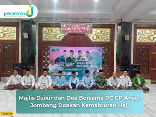 Majlis Dzikir dan Doa Bersama PC GP Ansor Jombang Doakan Kemabruran Haji