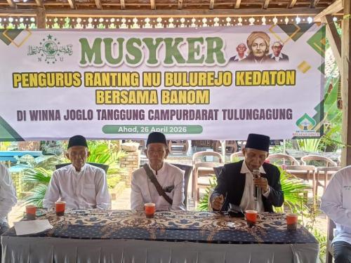 Musyker Ranting NU Bulurejo: Menyatukan Langkah Sinergitas Kerja Program